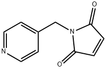 1H-Pyrrole-2,5-dione,1-(4-pyridinylmethyl)- 结构式