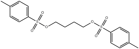 1-methyl-4-[4-(4-methylphenyl)sulfonyloxybutoxysulfonyl]benzene 结构式