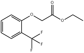 2-(2-(三氟甲基)苯氧基)乙酸乙酯 结构式