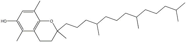 RAC-Β-生育酚(生育酚杂质10) 结构式
