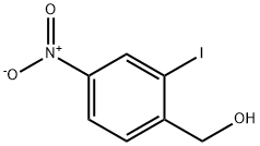 (2-碘-4-硝基苯基)甲醇 结构式