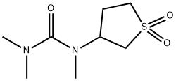 1-(1,1-二氧化四氢噻吩-3-基)-1,3,3-三甲基脲 结构式