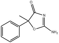 2-Amino-5-methyl-5-phenyl-oxazol-4-one 结构式