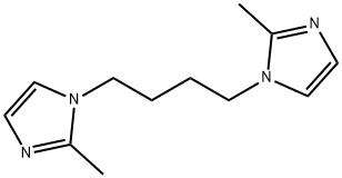 1,4-bis(2-methyl-1H-imidazol-1-yl)butane 结构式