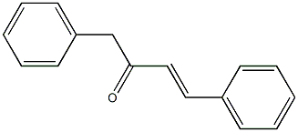 (E)-1,4-diphenylbut-3-en-2-one 结构式