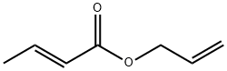 2-Butenoic acid, 2-propenyl ester, (E)- 结构式