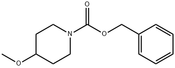 BENZYL 4-METHOXYPIPERIDINE-1-CARBOXYLATE 结构式