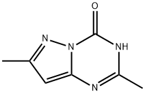 2,7-二甲基吡唑并[1,5-A][1,3,5]三嗪-4(3H)-酮 结构式