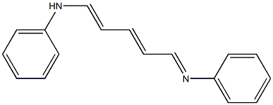 N-(5-phenyliminopenta-1,3-dienyl)aniline 结构式