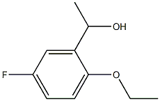 1-(2-ethoxy-5-fluorophenyl)ethanol 结构式