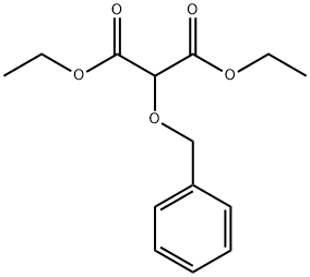 diethyl 2-phenylmethoxypropanedioate 结构式