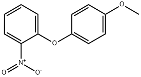 1-(4-甲氧基苯氧基)-2-硝基苯 结构式