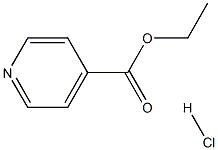 4-Pyridinecarboxylic acid, ethyl ester, hydrochloride 结构式