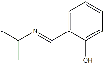 Phenol, 2-[[(1-methylethyl)imino]methyl]- 结构式