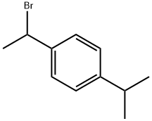 1-(1-溴乙基)-4-(丙烷-2-基)苯 结构式