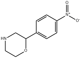 2-(4-硝基苯基)吗啉 结构式