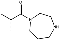 1-(1,4-重氮基庚环-1-基)-2-甲基丙烷-1-酮 结构式