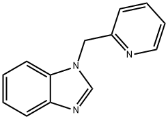 1-(2-PYRIDYLMETHYL)-1H-BENZIMIDAZOLE 结构式