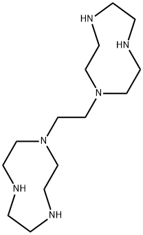 N,N'-二(1,4,7-三氮杂壬烷)-乙烷 结构式