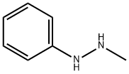 Hydrazine, 1-methyl-2-phenyl- 结构式