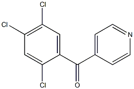 Methanone,4-pyridinyl(2,4,5-trichlorophenyl)- 结构式