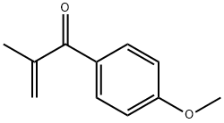 2-Propen-1-one, 1-(4-methoxyphenyl)-2-methyl- 结构式