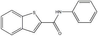 Benzo[b]thiophene-2-carboxamide,N-phenyl- 结构式