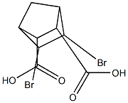 Bicyclo[2.2.1]heptane-2,3-dicarboxylicacid, 5,6-dibromo- 结构式