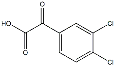 2-(3,4-二氯苯基)-2-氧代乙酸 结构式