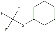 Cyclohexane, [(trifluoromethyl)thio]- 结构式