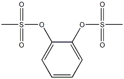 1,2-Benzenediol,1,2-dimethanesulfonate 结构式