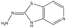 Thiazolo[4,5-c]pyridin-2(3H)-one, hydrazone 结构式