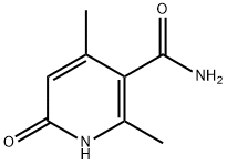 2,4-dimethyl-6-oxo-1H-pyridine-3-carboxamide 结构式