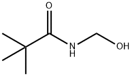 N-(HYDROXYMETHYL)-2,2-DIMETHYLPROPANAMIDE 结构式