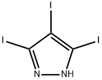 3,4,5-triiodo-1H-pyrazole 结构式