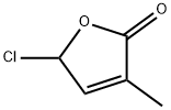 5-氯-3-甲基呋喃-2(5H)-酮 结构式