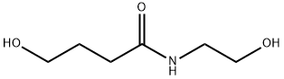 Butanamide, 4-hydroxy-N-(2-hydroxyethyl)- 结构式