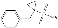 Cyclopropanesulfonamide, 1-(phenylmethyl)- 结构式