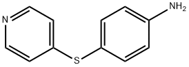4-(吡啶-4-基硫烷基)苯胺 结构式
