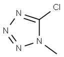 5-氯-1-甲基-1H-1,2,3,4-四唑 结构式