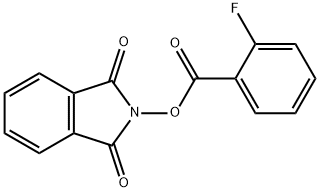 2-{[(2-氟苯基)碳酰]氧基}-1H-异吲哚-1,3(2H)-二酮 结构式