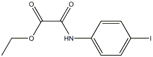 Acetic acid, [(4-iodophenyl)amino]oxo-, ethyl ester 结构式