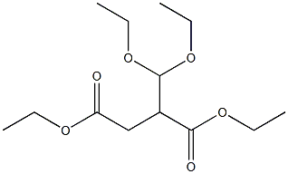 diethyl 2-(diethoxymethyl)butanedioate 结构式