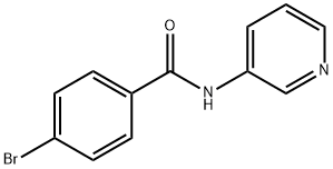 Benzamide, 4-bromo-N-3-pyridinyl- 结构式