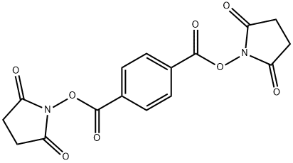 1,4-苯二甲酸,1,4-双(2,5-二氧代-1-吡咯烷基)酯 结构式