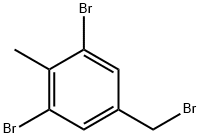 Benzene, 1,3-dibromo-5-(bromomethyl)-2-methyl- 结构式