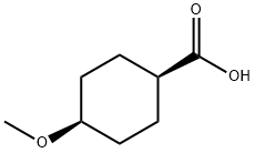 顺式-4-甲氧基环己烷-1-羧酸 结构式