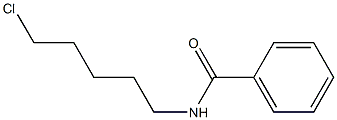 Benzamide, N-(5-chloropentyl)- 结构式