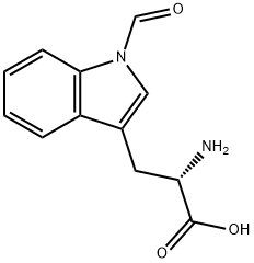 L-Tryptophan, 1-formyl- 结构式