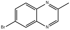 6-BROMO-2-METHYLQUINOXALINE 结构式